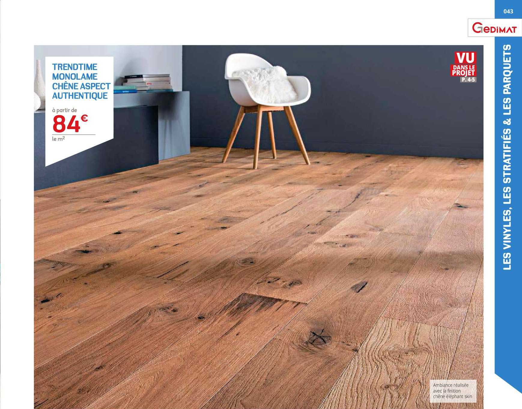 trendtime monolame chêne aspect authentique