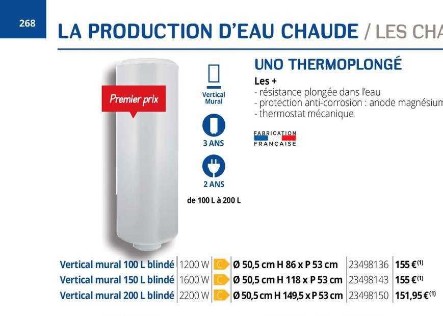 Uno Thermoplongé