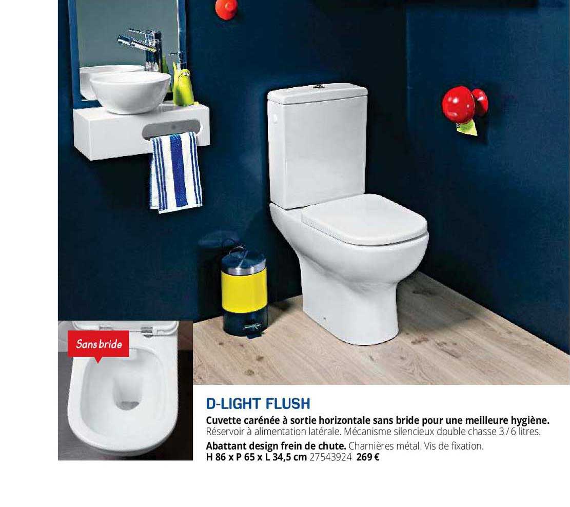 wc d-light flush