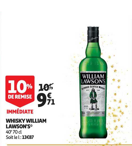 whisky william lawson's
