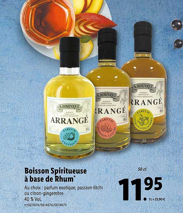 boisson spiritueuse à base de rhum