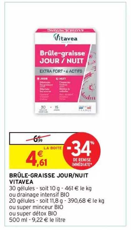 Brûle-graisse Jour-nuit Vitavea