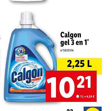 Calgon Gel 3 En 1