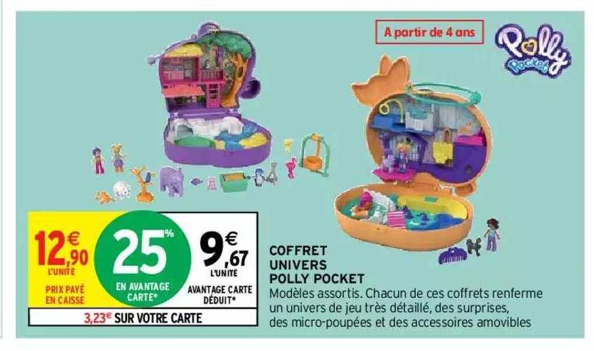 coffret univers polly pocket