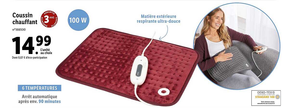 Coussin Chauffant