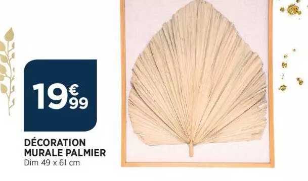 Décoration Murale Palmier