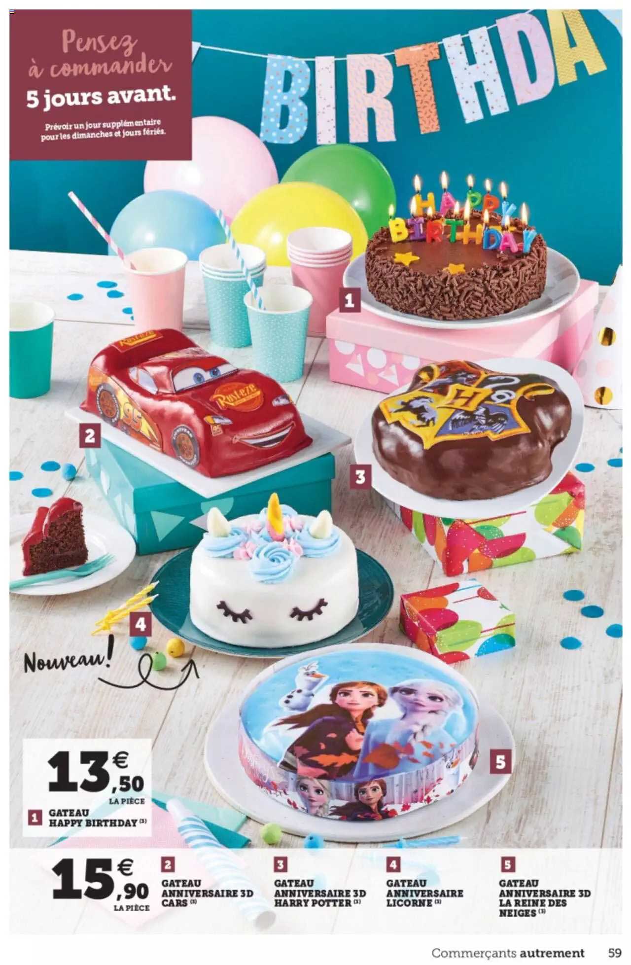 gâteau happy birthday, gâteau anniversaire 3d cars, gâteau anniversaire 3d harry potter, gâteau anniversaire licorne, gâteau anniversaire 3d la reine des neiges