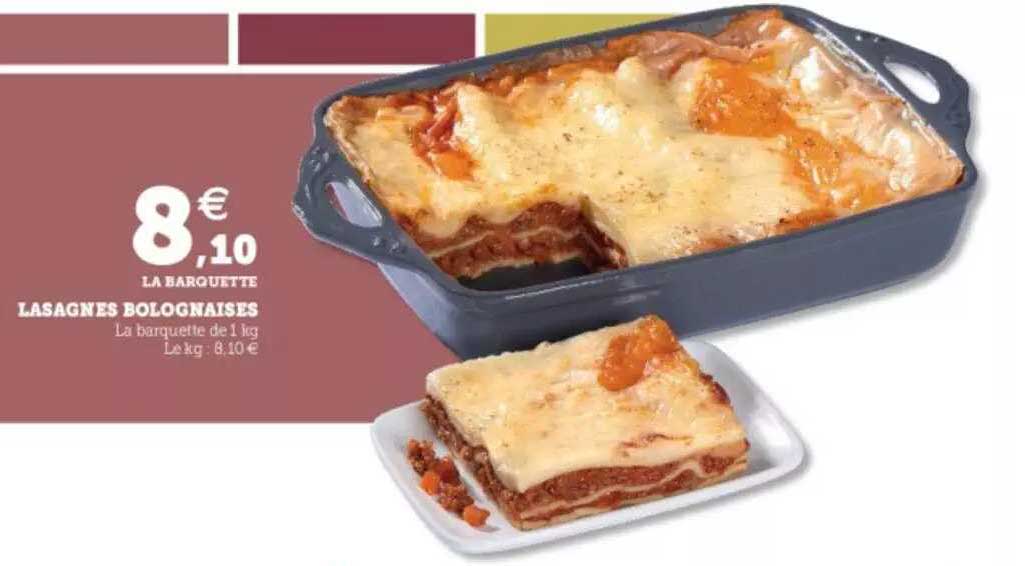 Lasagnes Bolognaises