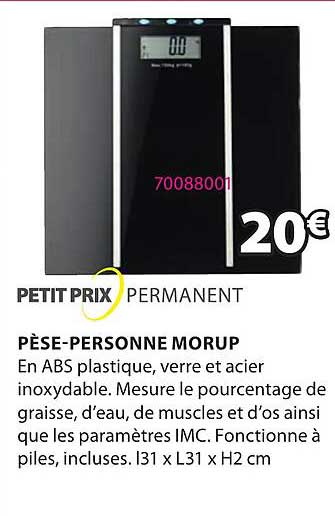 pèse-personne morup