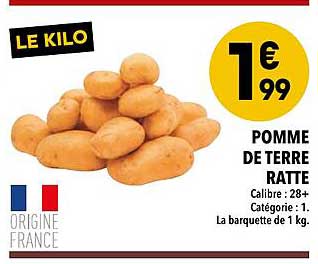 pomme de terre ratte