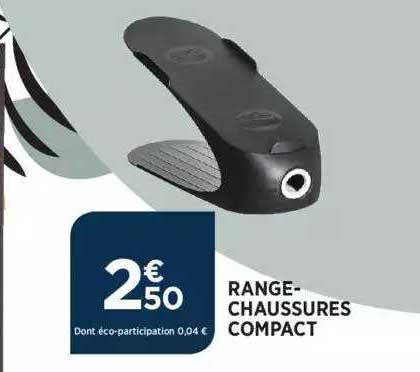 range-chaussures compact
