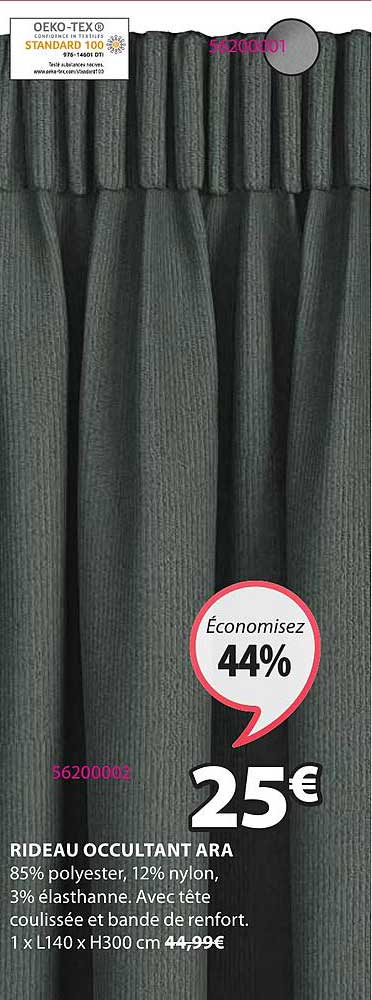 rideau occultant ara
