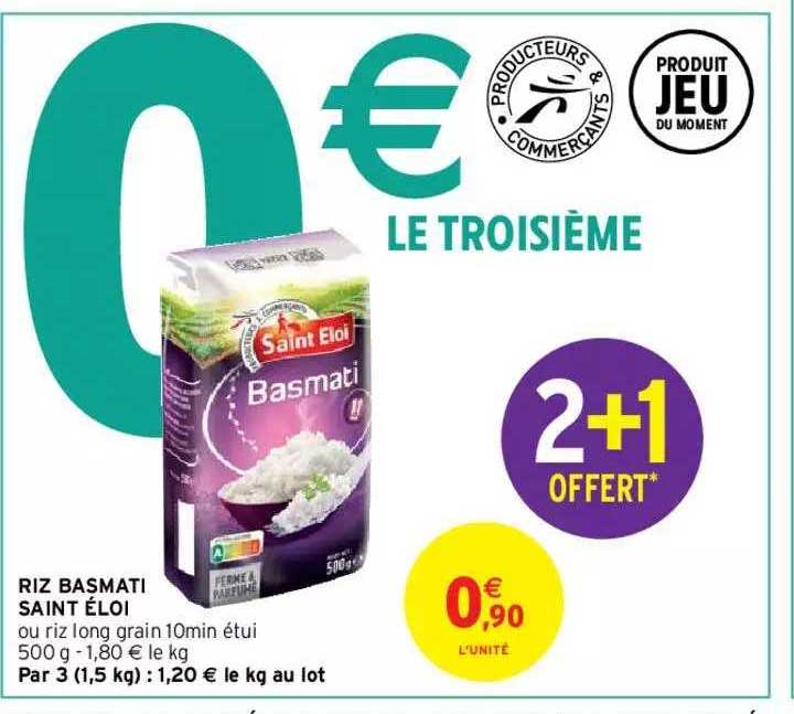 riz basmati saint éloi