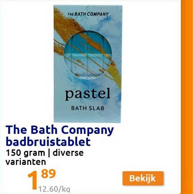 the bath company badbruistablet
