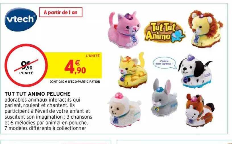 tut tut animo peluche