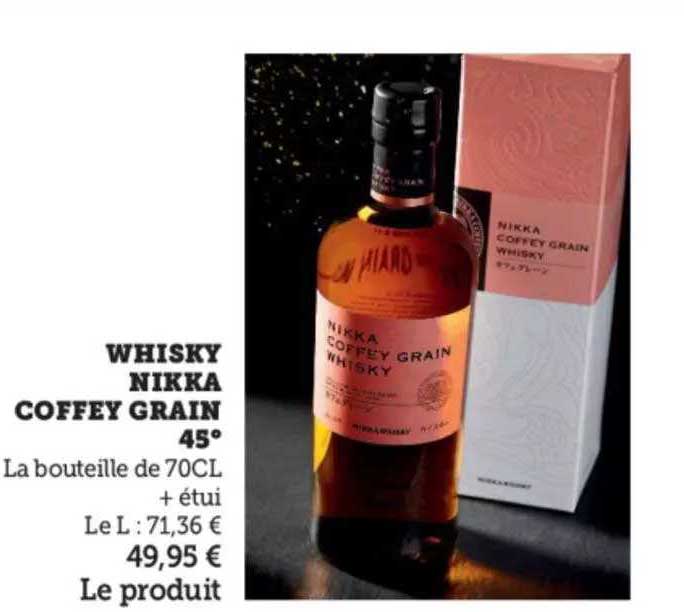 whisky nikka coffey grain 45°