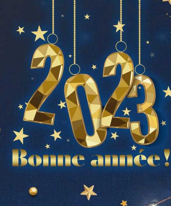 bonne année ! 2023