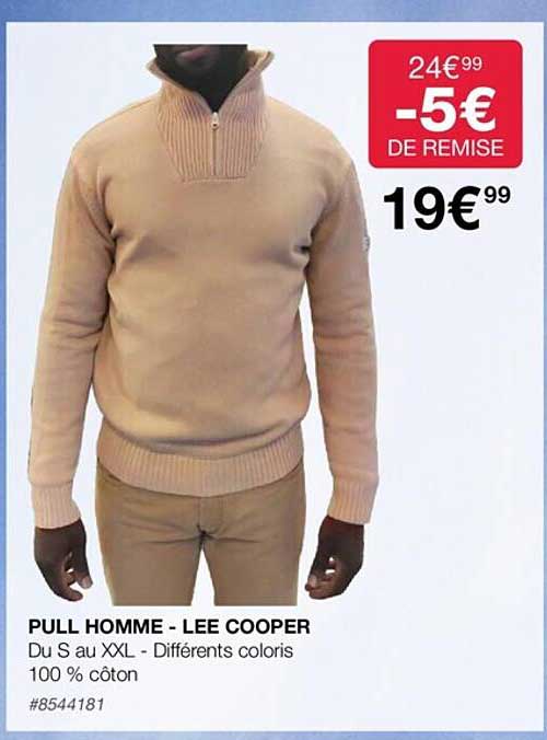 pull homme - lee cooper