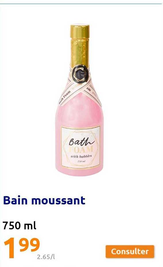 bain moussant