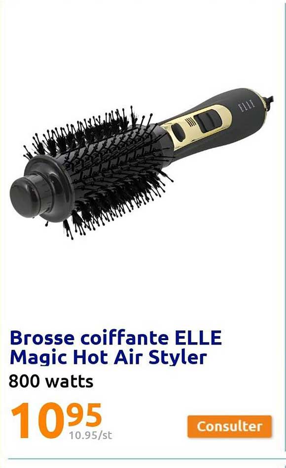 brosse coiffante elle magic hot air styler