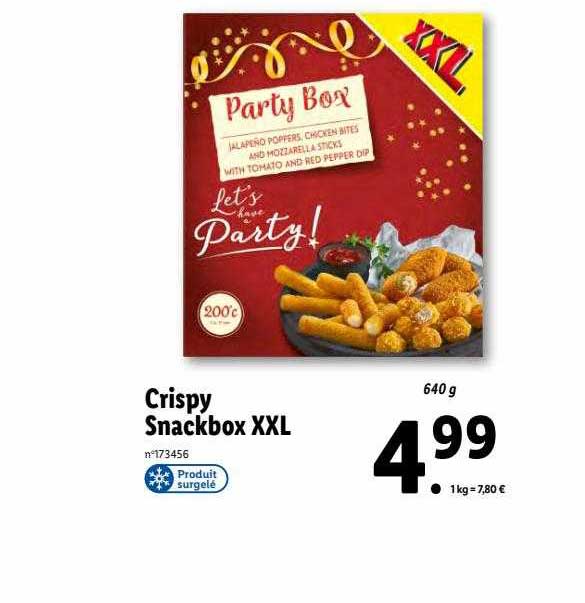 Crispy Snackbox Xxl