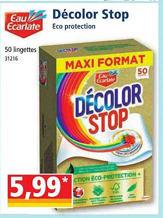 décolor stop eco protection eau écarlate