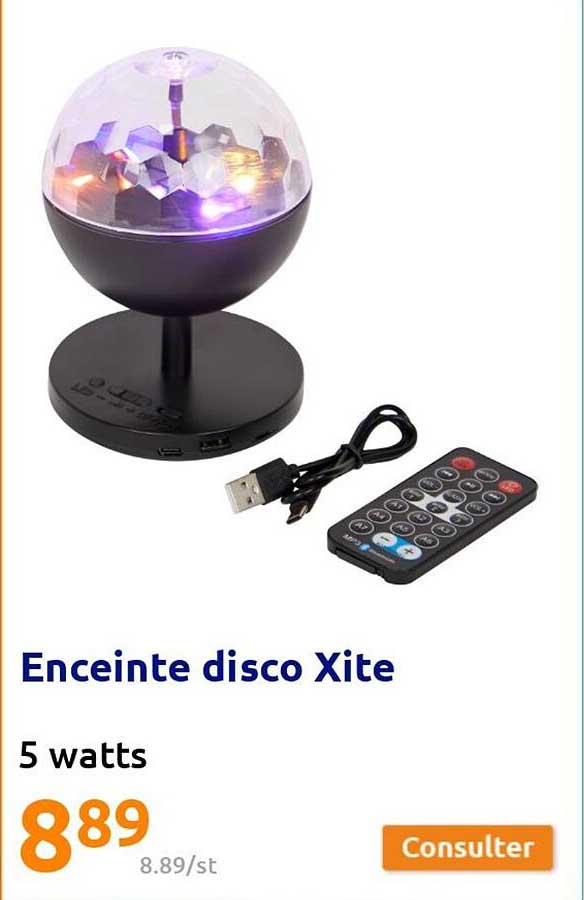 enceinte disco xite