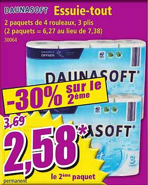 essuie-tout daunasoft