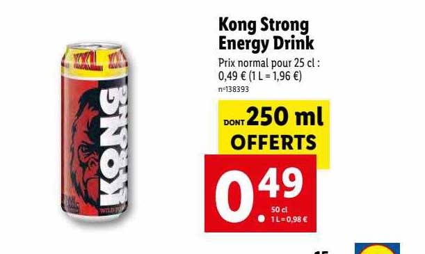 kong strong energy drink