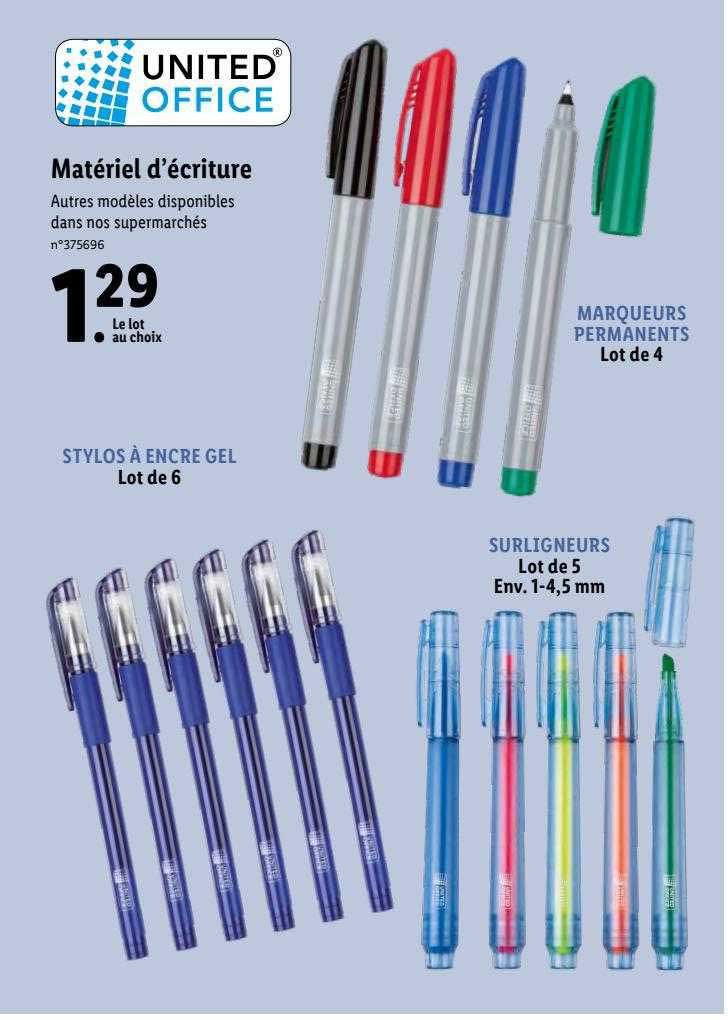 Matériel D'écriture