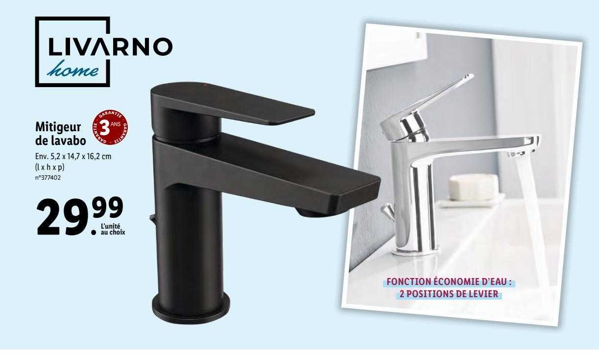 Mitigeur De Lavabo Livarno Home