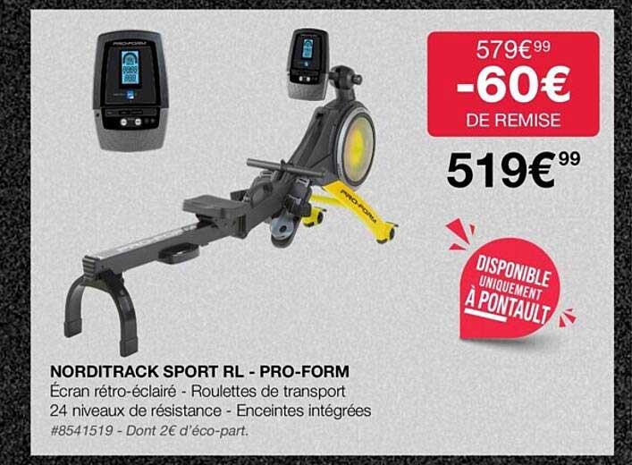 norditrack sport rl - pro-form
