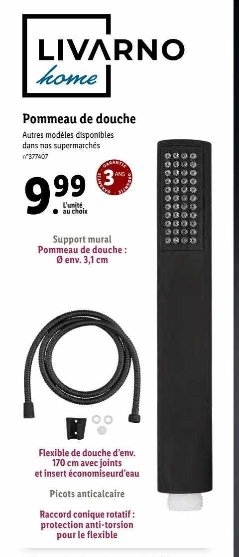 Pommeau De Douche Livarno Home