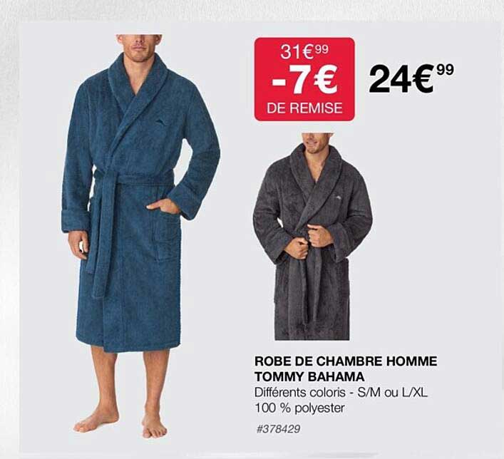 robe de chambre homme tommy bahama