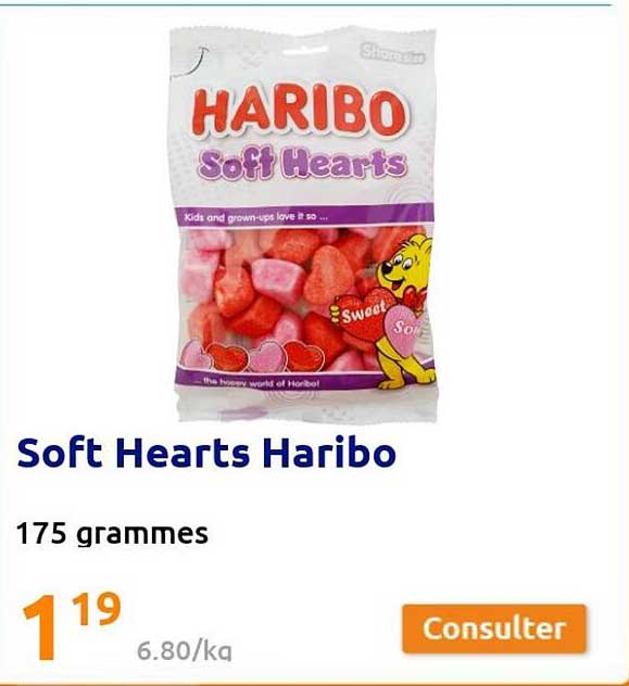 soft hearts haribo
