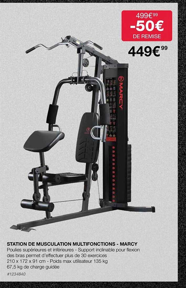 station de musculation multifonction - marcy