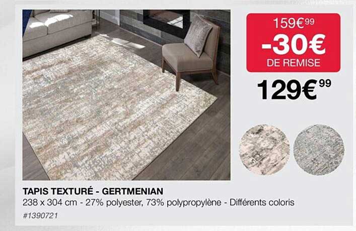 tapis texturé - gertmenian