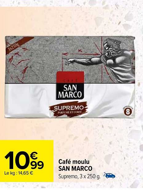 café moulu san marco