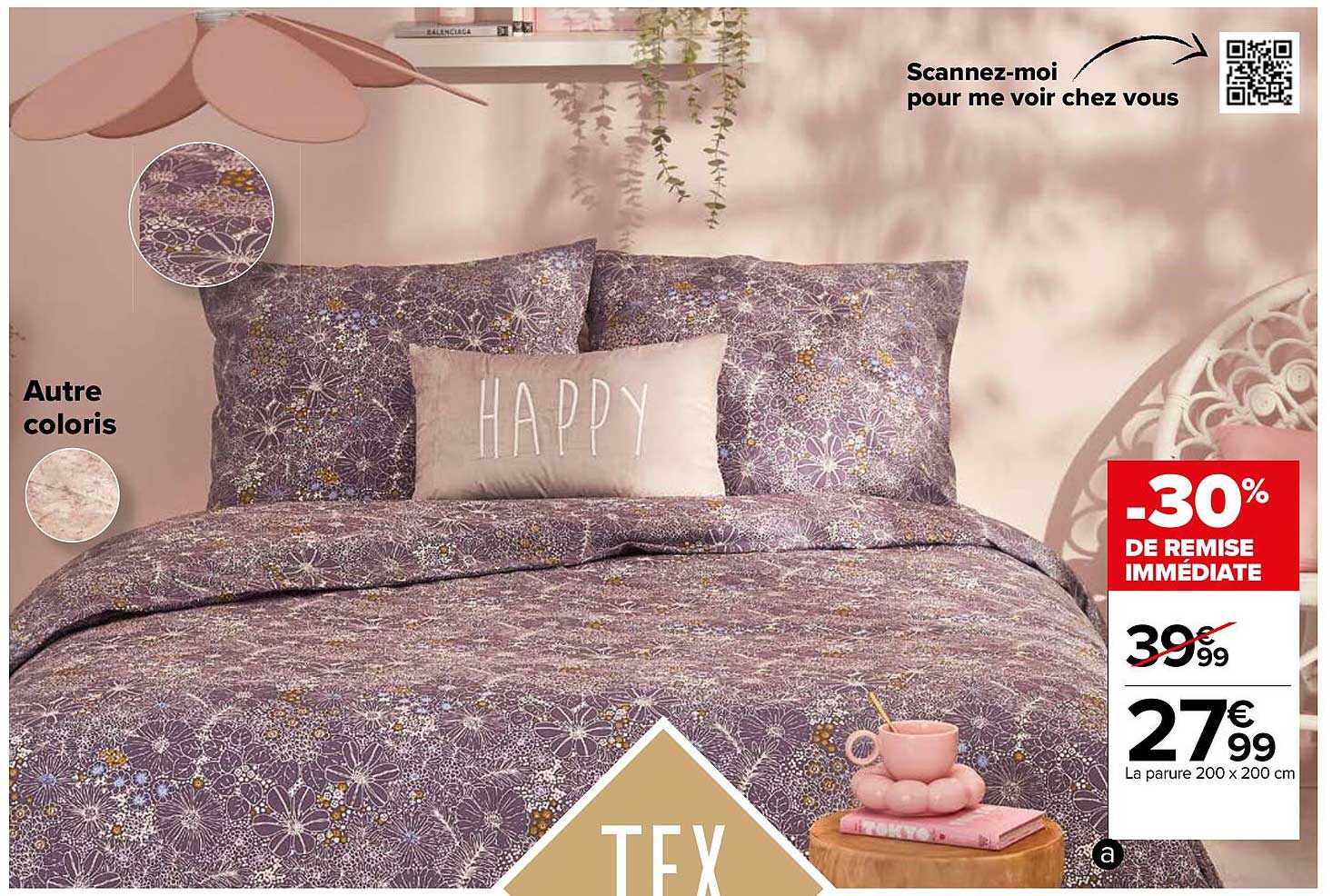 La Parure 200 X 200 Cm Tex Home