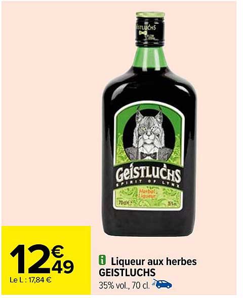 Liqueur Aux Herbes Geistluchs