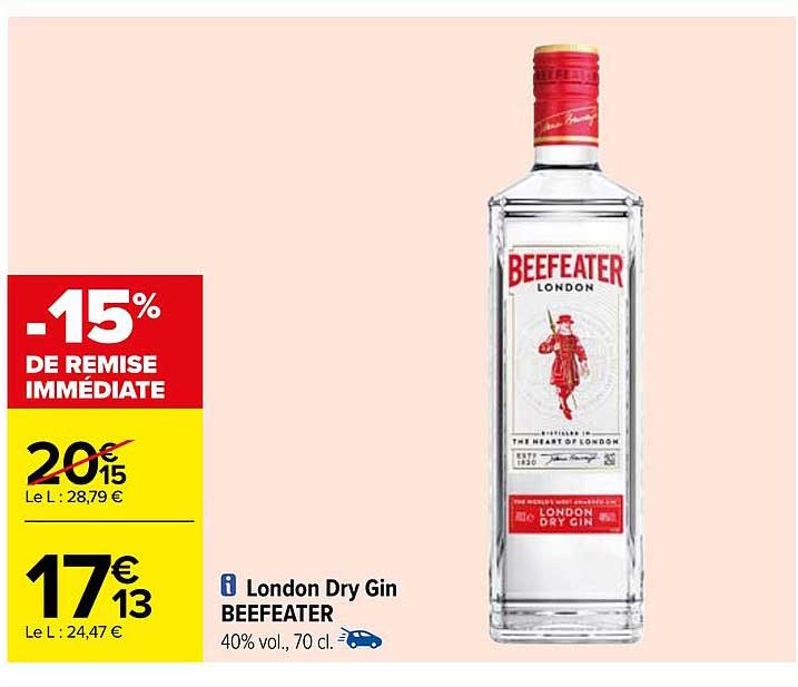 London Dry Gin Beefeater