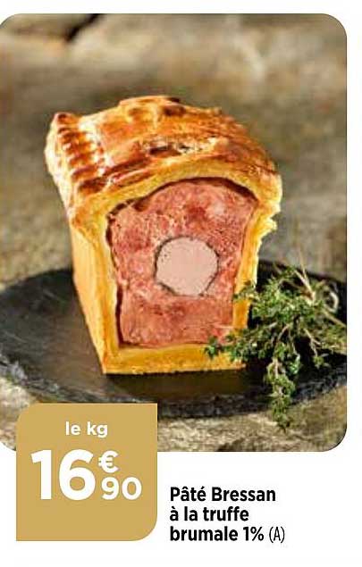 Pâté Bressan à La Truffe Brumale 1%