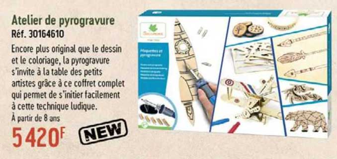 atelier de pyrogravure