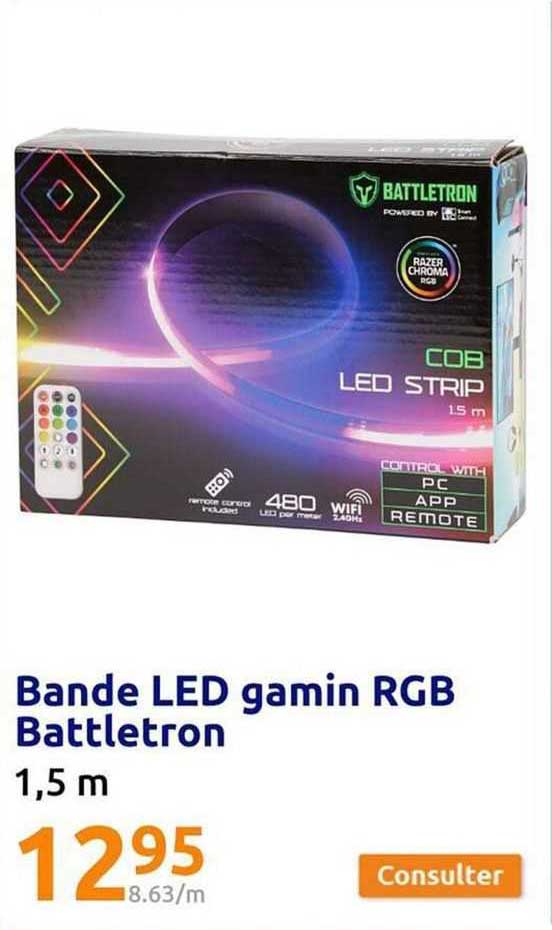 Bande Led Gamin Rgb Battletron
