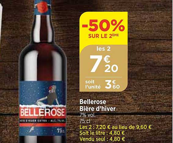 bellerose bière d'hiver