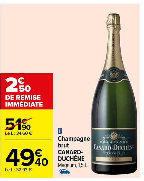 chamapgne brut canard-duchêne