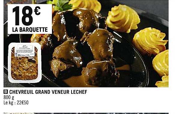chevreuil grand veneur lechef