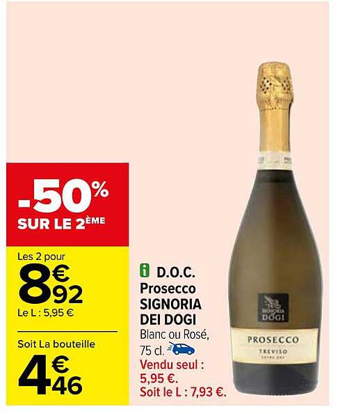 d.o.c. prosecco signoria dei dogi