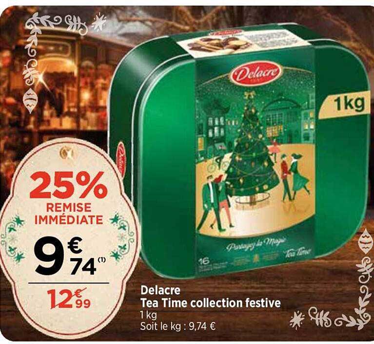 delacre tea time collection festive