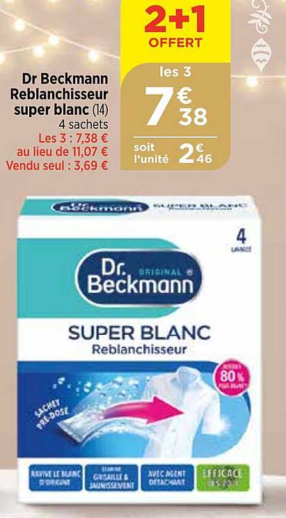 dr beckmann reblanchisseur super blanc